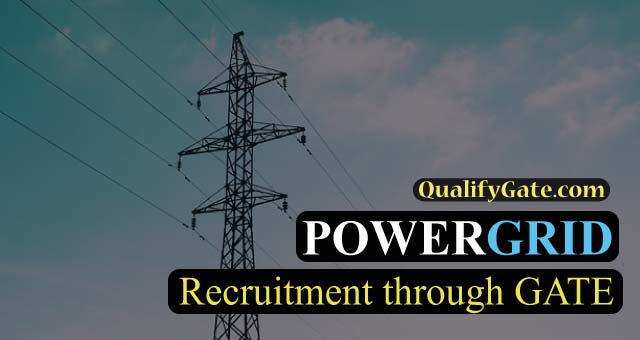 PGCIL Recruitment through GATE 2021