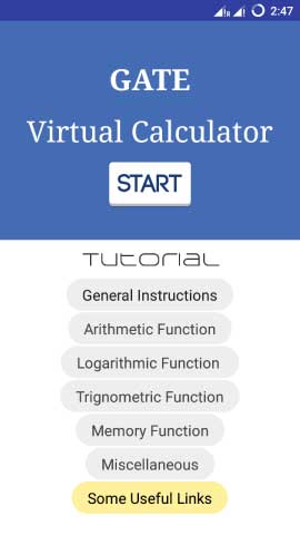 GATE Calculator Offline App