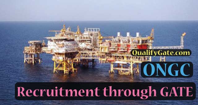 ONGC Recruitment through GATE 2020