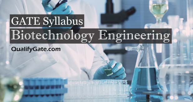 GATE 2021 Syllabus for Biotechnology