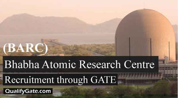 BARC recruitment through gate 2018 / 2019