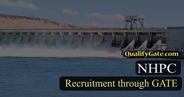 NHPC Recruitment through GATE 2020