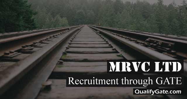 MRVC Recruitment through GATE 2018