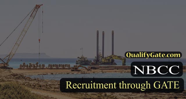 NBCC Recruitment through GATE 2018