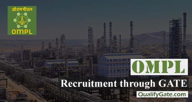 OMPL Recruitment through GATE 2017