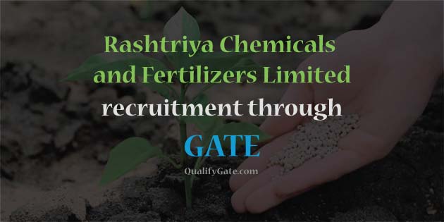 RCFL Recruitment through GATE 2018