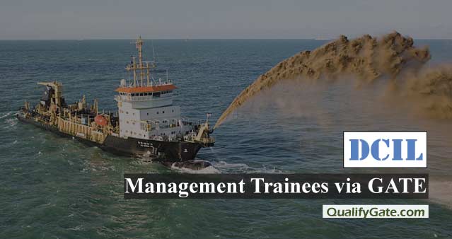 dcil recruitment management trainee